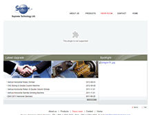 Tablet Screenshot of machinetoolservices.gcsupply.co.uk