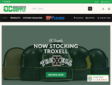Tablet Screenshot of gcsupply.com